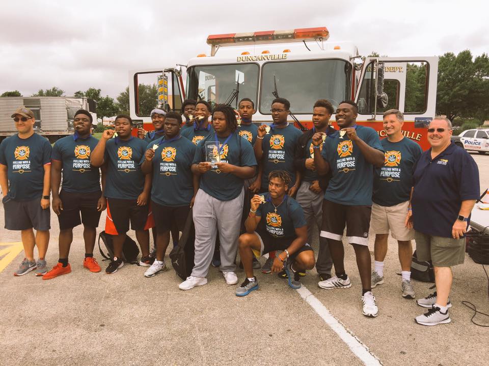 Special Olympics Fire Truck Pull